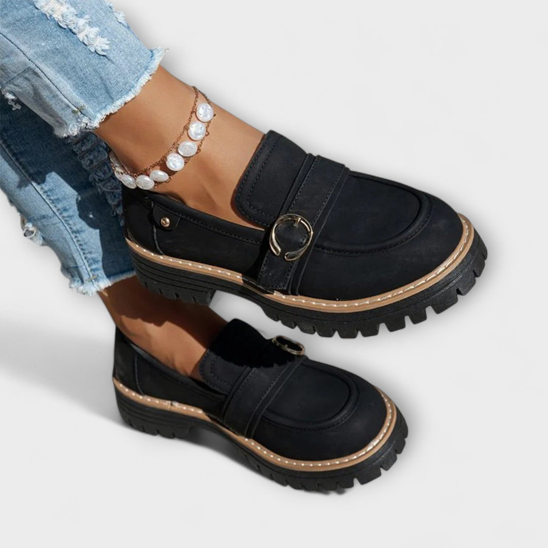 Lora | Casual Loafers with Round Toe