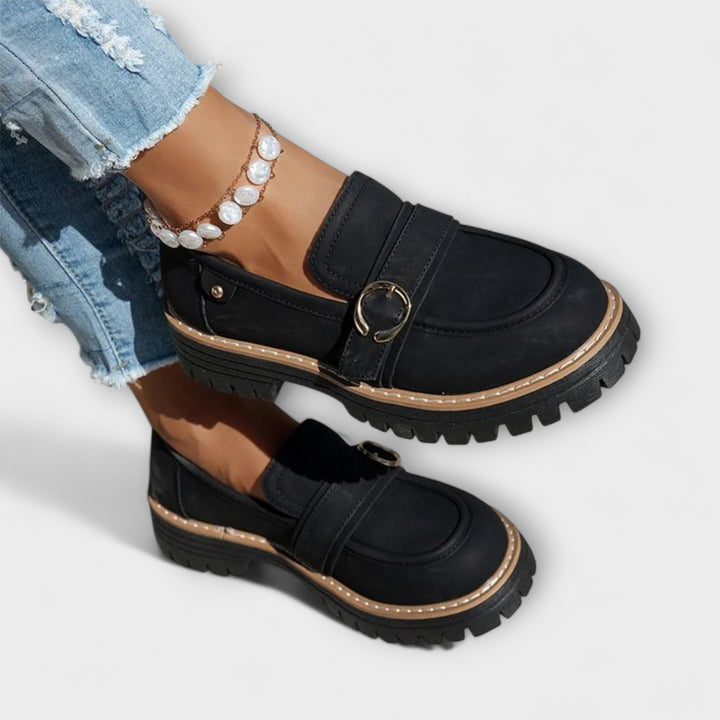 Lora | Casual Loafers with Round Toe