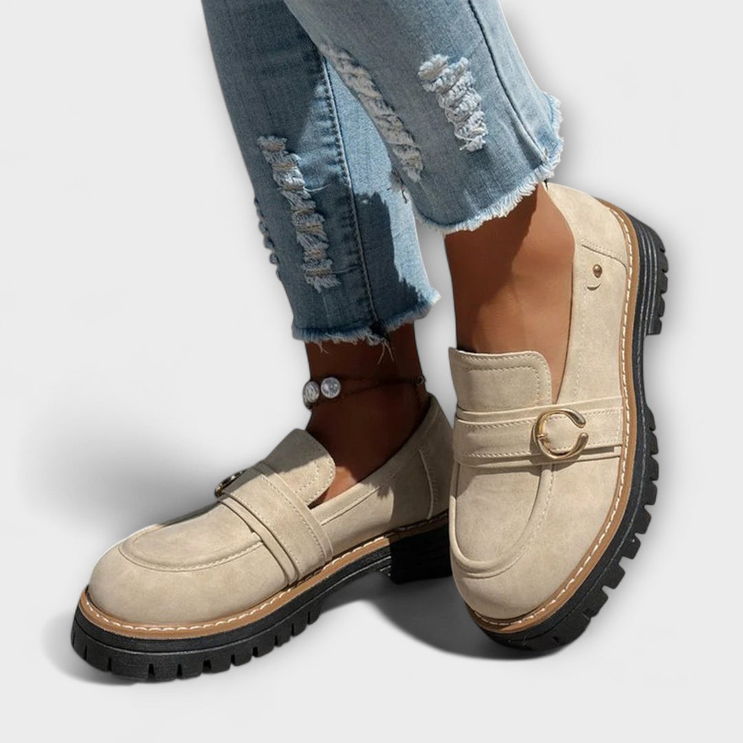 Lora | Casual Loafers with Round Toe