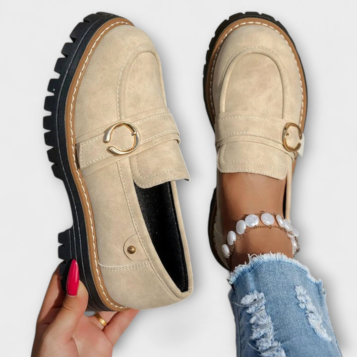 Lora | Casual Loafers with Round Toe