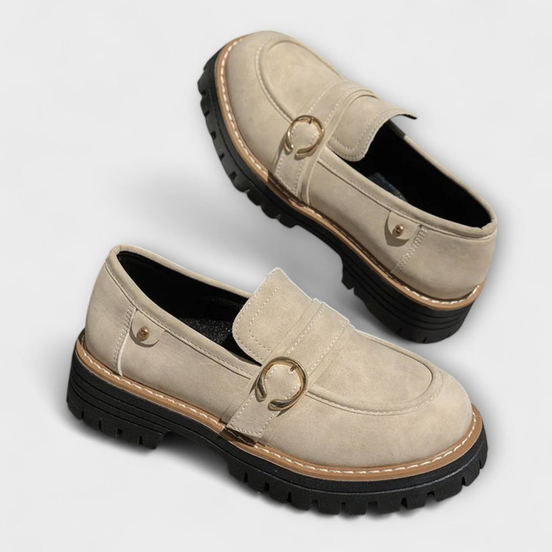 Lora | Casual Loafers with Round Toe