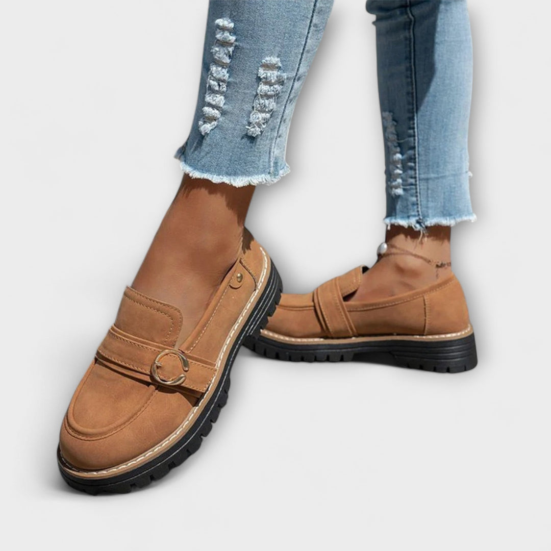 Lora | Casual Loafers with Round Toe