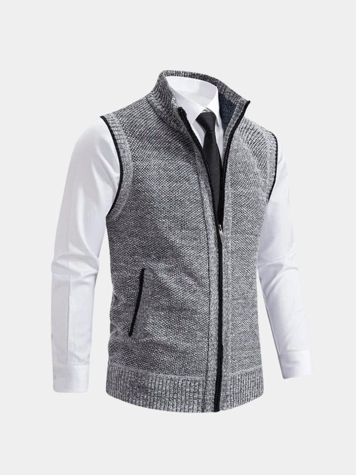 Jakev | Elegant Gilet with Full Zip