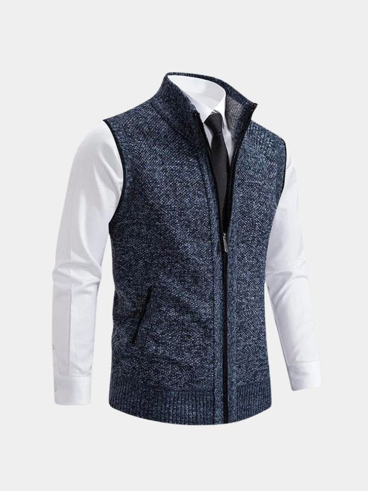 Jakev | Elegant Gilet with Full Zip