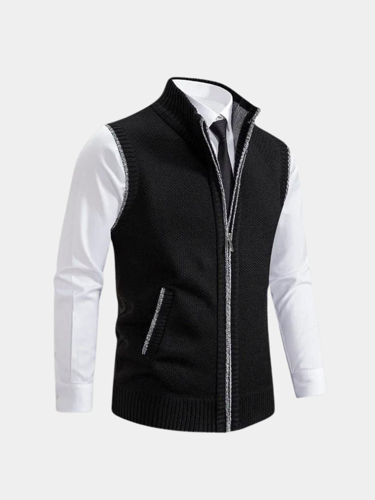 Jakev | Elegant Gilet with Full Zip