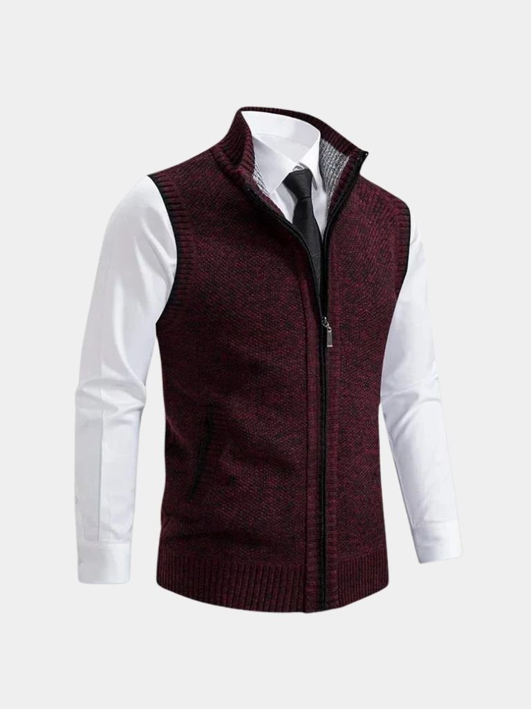 Jakev | Elegant Gilet with Full Zip