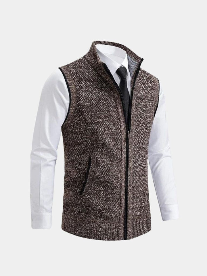 Jakev | Elegant Gilet with Full Zip