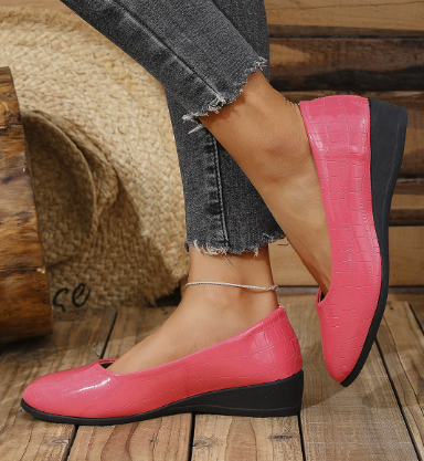 Zemiryahh | Elegant Shoes with Soft Wedge