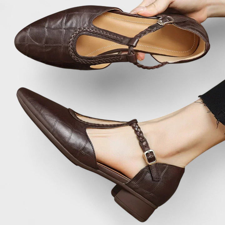 Elena | Elegant orthopedic leather shoes