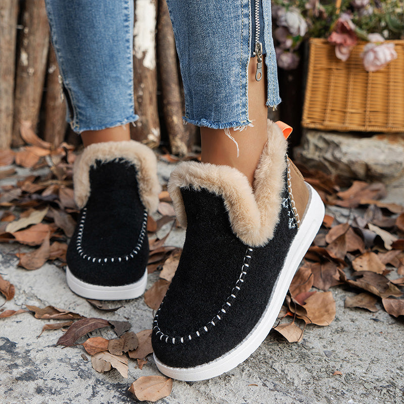 Jenel | Warm Winter Ankle Boots with Orthopedic Support