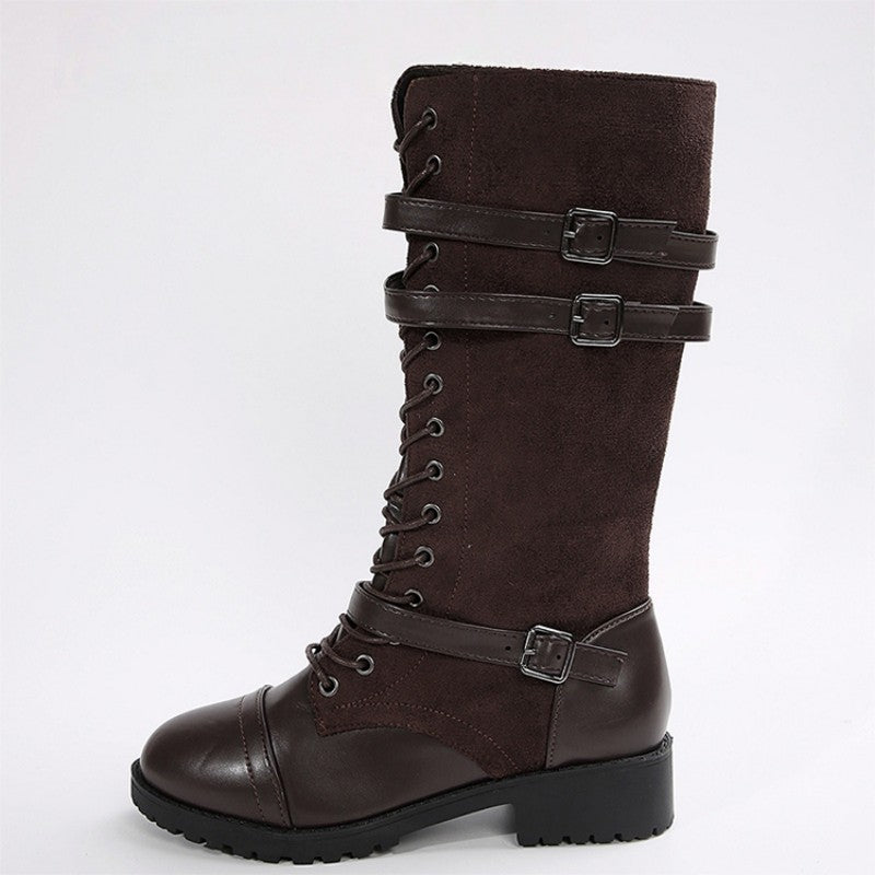 Elena | Vintage Low-Heeled Boots