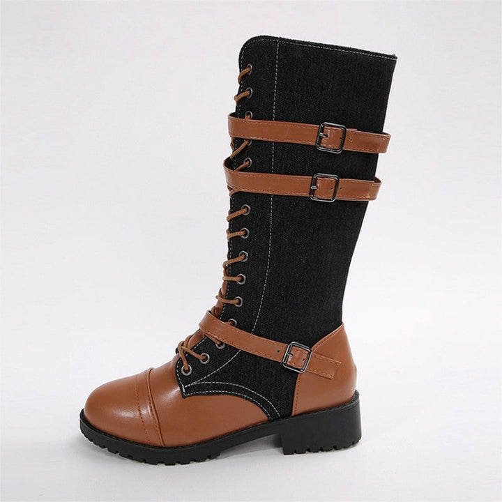 Elena | Vintage Low-Heeled Boots
